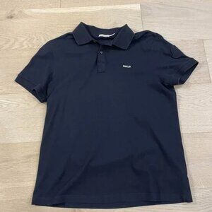 Moncler: Logo Polo Shirt, Size Large